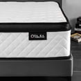 thumbnail image 2 of Oyajia 12 Inch Memory Foam and Spring Hybrid Mattress - Medium Firm Feel - Quality Comfort and Adaptive Support - Breathable - Cooling - for Guest and Kids Bedroom - King Mattress, 2 of 9