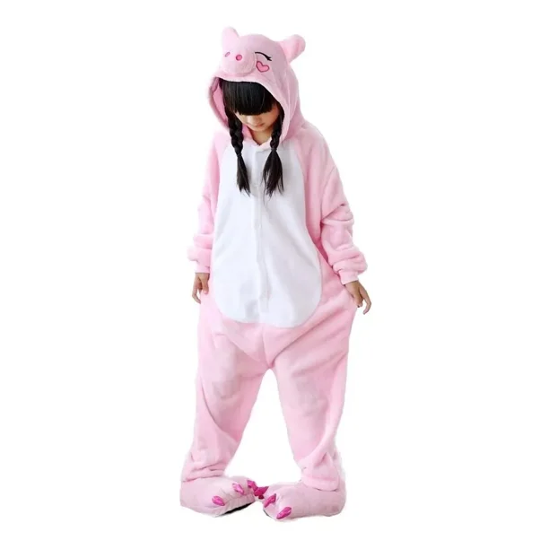 Kigurumi Puerquito Pijama Mameluco Disfraz Cosplay Nina Walmart en linea