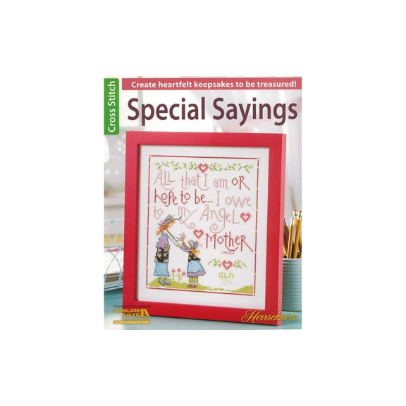 Leisure Arts Special Sayings Cross Stitch Book
