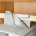 thumbnail image 3 of Hanging Clothes Dividers Large Capacity Clothes Storage Bag for Closets Wardrobes Shelves  Gray Uncovered, 3 of 7