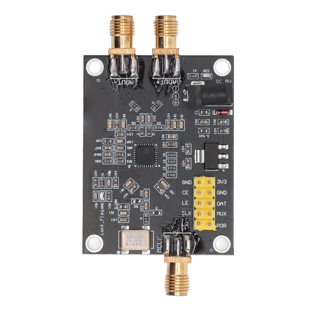 Générateur RFmodule de Générateur de Source RFcarte de Générateur de Source RFgénérateur de Source Rf Puce ADF4350 35MHz à 4400MHz Sortie SMA Contrôle SPI Rf