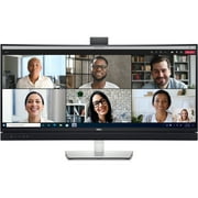 Dell C3422WE 34.1 WQHD Curved Screen Edge WLED LCD Monitor - 21:9 - Platinum Silver, Platinum Silver