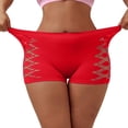 thumbnail image 5 of Bxsruta Womens Panties Seamless Shorts Cutout Stretch Breathable Workout Yoga Lounge Activewear, 5 of 6