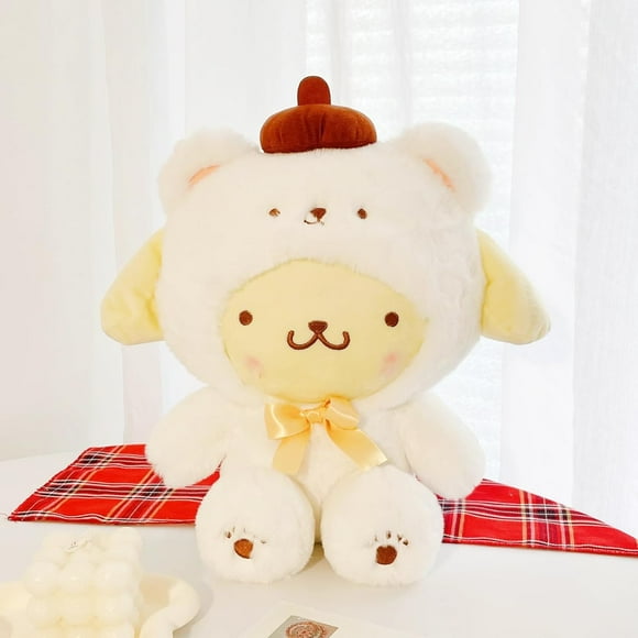 Cartoon Kawaii White Bear Cross-Dressing Series Plush,Soft Plush Doll Cute Soft Toys,23cm Plush Pillow Stuffed Animals Toy Birthday Gifts for Girls Kids