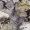 thumbnail image 2 of Robinson, Carol 15x15 Black Ornate Wood Framed with Double Matting Museum Art Print Titled - Marbled Aubergine I, 2 of 4