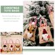 thumbnail image 2 of Mango de Navidad Bag de regalo Favores Party Favors bolsas de lino, 2 of 5