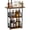 3 Tier, variant on Floor Standing Freestanding Whiskey Rack: 3 Tier Wine Rack Mini Bar Table Corner Wine Bottle Display Stand Liquor Cabinet Bar, for Bottles,Cocktail Shaker,Mugs