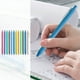 thumbnail image 1 of Juego de bolígrafos de 0,5mm Rollerball Multicolor – 12 packInk refill, bolígrafos de plástico de punta fina y lisos, blandos, de larga duración para oficina, hogar, para escribir en un diario, 1 of 6