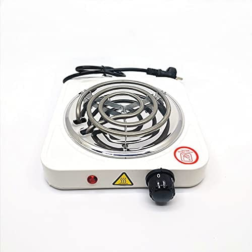 single burner electric stove wattage