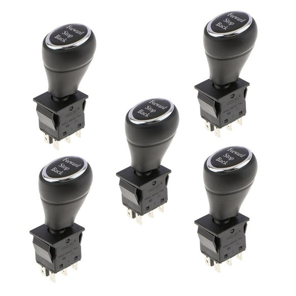 LOVIVER 5PCS Forward Stop Back Switch Push Rod Switch Used in Children Ride Toy Cars