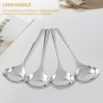 thumbnail image 3 of Stainless Steel Heavy Duty Deep Soup Spoon Large Serving Spoon Ramen Spoon Long Handle Soup Spoon-, 3 of 5