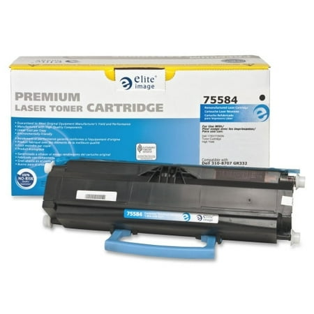Elite Image Remanufactured Toner Cartridge - Alternative for Dell (310-8707) Laser - 6000 Pages - Black - 1 Each