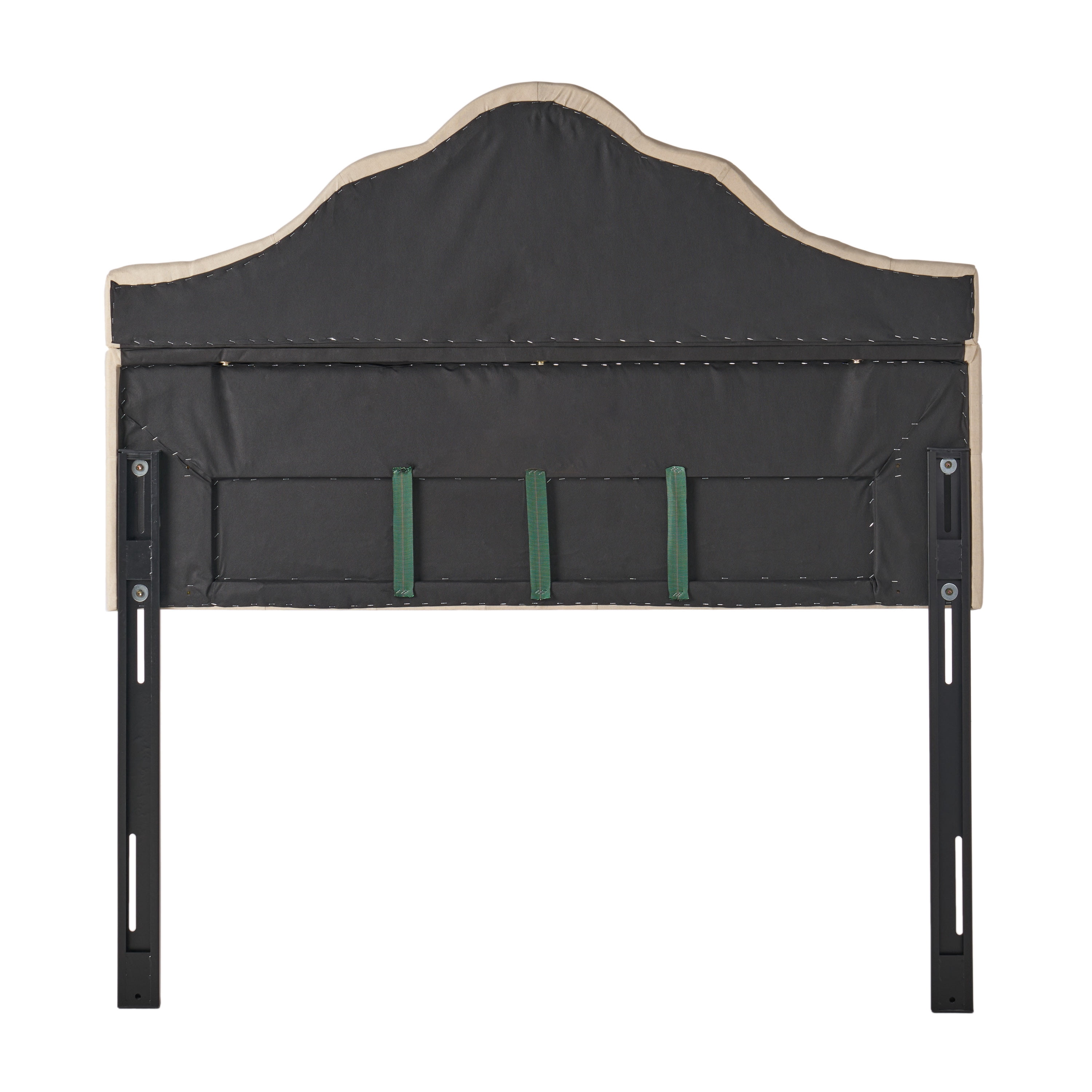Mardi Fabric Queen/ Full Headboard, Beige