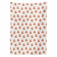 thumbnail image 3 of Ambesonne Fox Tablecloth Rectangular Table Cover, Vintage Animal Sleeping, 60"x84", Coral Beige, 3 of 3