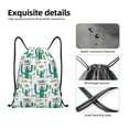 thumbnail image 6 of Kdxio Hello Summer Print Drawstring Backpack Bag,Waterproof Draw String Back Sack, Gym Drawstring Bags Swim Bag For Unisex, 6 of 9