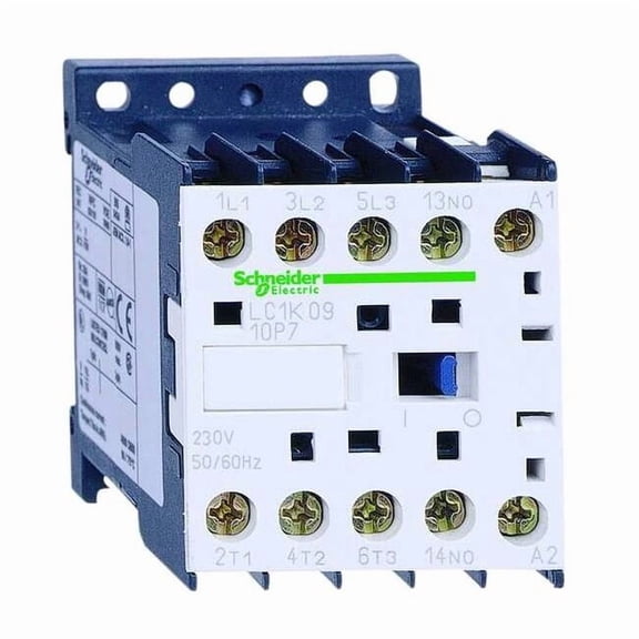 IEC Miniature Magnetic Contactor, 1NO, 24V AC, 3 P, Non-Reversing, Screw Clamp