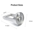 thumbnail image 3 of Qiweii Stainless Steel Pineapple Corer，Efficient Tool for Pineapple Core Removal and Slicing, 3 of 6