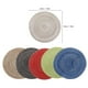 thumbnail image 2 of AUDeals Placemats Washable Woven Placemats for Dining Table Plastic Placemats Washable Place Mats for Dining Table Durable Plastic Woven Round Table Mats 15 Inch, 2 of 8