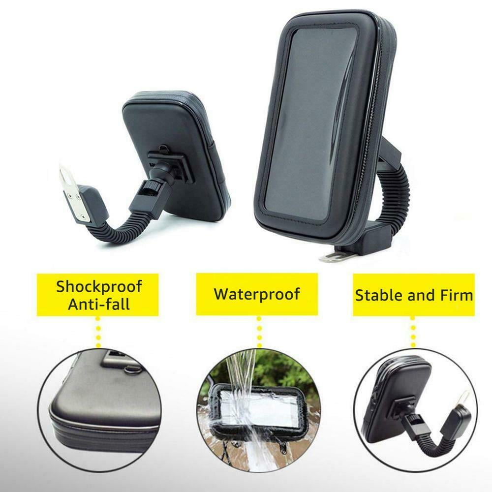 Motorcycle Universal Phone Mount Holder Waterproof Motorcycle Cell