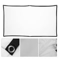 thumbnail image 3 of YSX Écran de Projection 100 Pouces Polyester Pliant Rideau Souple Simple Blanc, 3 of 9