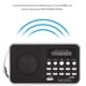thumbnail image 4 of Reproductor de audio digital portátil, altavoz de música HiFi, compatible con radio FM, tarjeta TF SD, USB AUX con pantalla, 4 of 14