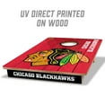 thumbnail image 5 of YouTheFan NHLChicago Blackhawks 2' x 3' Cornhole Game, 5 of 6