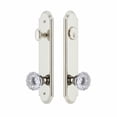 thumbnail image 4 of Grandeur Arc Tall Plate Single Cylinder One Piece Knobset with Fontainebleau Knob, 4 of 6