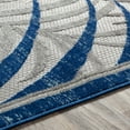 thumbnail image 6 of Livabliss Outdoor Rugs, 7x9 Big Sur Coastal Blue Area Rug for Patio, Porch, Deck, Backyard, Waterproof Indoor Outdoor Carpet (6'7" x 9'), 6 of 8