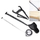 thumbnail image 1 of Medidor de Grasa Corporal, Cinta métrica de Cintura retráctil Herramienta de medición de IMC Calibrador de Pliegues cutáneos para un Pliegue de Piel preciso, Aptitud física y pérdida de Peso Ecomeon  no, 1 of 5