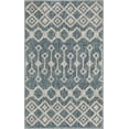 thumbnail image 2 of Rugs.com Eco Trellis Collection Rug – 2' x 3' Harbor Blue Medium Rug Perfect For Entryways, Kitchens, Breakfast Nooks, Accent Pieces, 2 of 9