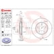thumbnail image 2 of Discos VENTILADOS BREMBO 2001 al 2005 CHRYSLER 3.3L V6 delanteros, 2 of 5
