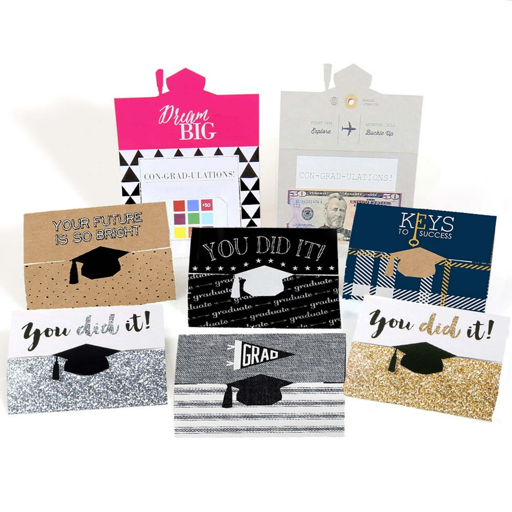 big dot of happiness assorted graduation cards graduation party money