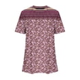thumbnail image 5 of Aloohaidyvio Classic Fit Lightweight Crew Neck Tee 2025, Women's Summer Tops, Casual Short Sleeve Shirt for Relaxed Fashion, 5 of 5
