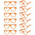 thumbnail image 1 of Gafas Pretend Play SUNOVELTIES para niños con marco naranja x12, 1 of 6