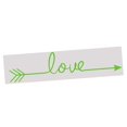 thumbnail image 4 of Decoración de pared AMOR Vinilo Calcomanía Calcomanía Ventana de coche Mural Calcomanía Panel Póster, And Peel, Decoración de pared con let Verde claro, 4 of 5