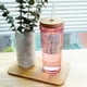 thumbnail image 5 of Juego de vasos de vidrio ANOTION, vaso rosa de 700 ml con tapa y pajita, 2 unidades, 5 of 7