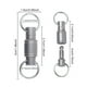 thumbnail image 3 of Bearachild Soporte para llaves de puerta portátil para oficina en casa, llavero giratorio para llave de coche, senderismo, Camping, bolso, , Artesanía, 3 of 6