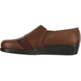 thumbnail image 2 of Women's SAS Nora Cap Toe Slip On Navy Leather 7 W, 2 of 5