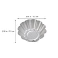 thumbnail image 4 of 2Pcs Aluminium Alloy Egg Tart Mold Premium Jelly Mold Cake Baking Molds, 4 of 5