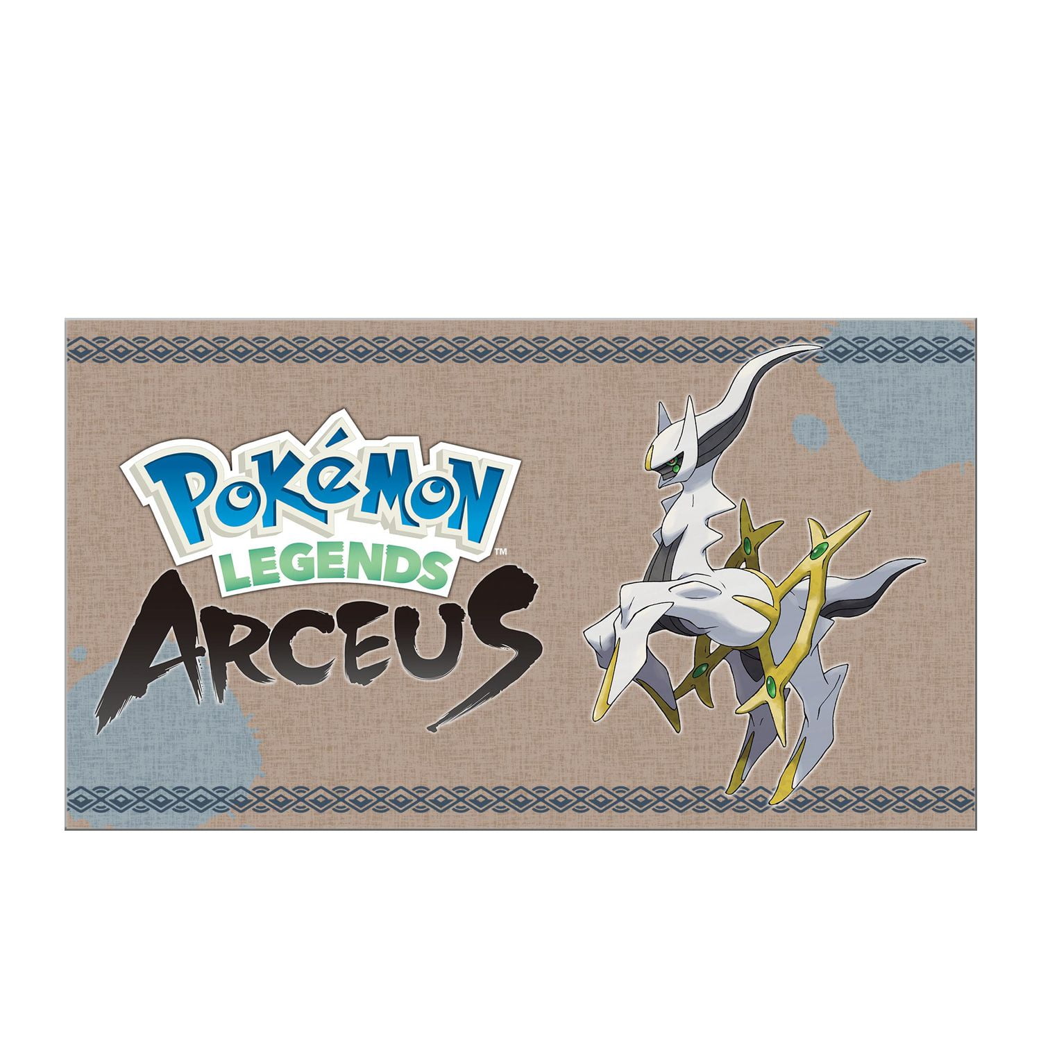 Arceus Cyndaquil Family Vinyl Sticker Set Pokémon Legends