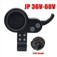thumbnail image 2 of 2X para JP Display Controlador Sin Escobillas de Motor de 36 V-60 V Panel de Pantalla LCD Acelerador de Pulgar para Scooter Eléctrico FLJ T11 T113, B, 2 of 5