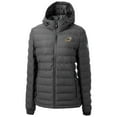 thumbnail image 2 of Women's  Cutter & Buck  Gray Akron RubberDucks Mission Ridge Repreve Puffer Full-Zip Jacket, 2 of 3