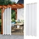 thumbnail image 4 of 2 Piezas de Cortina Transparente con Ojales, Cortinas Impermeables para Patio, Cortinas de Gasa de Privacidad Sunnimix Cortinas transparentes al aire libre, 4 of 8