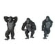 thumbnail image 4 of Figura de juguete coleccionable Fitness Gorilla Black Anime, 5 unidades, 4 of 5