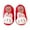 Red, variant on Ccpelsie Toddler Boys Girls House Slippers Cozy Household Shoes Non-slip for Big Kids Little Kids(Grey,XL)