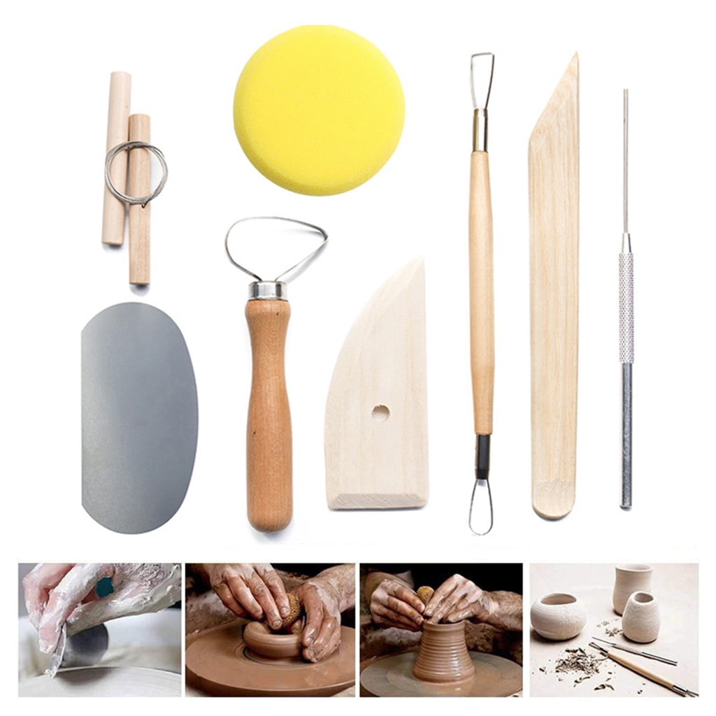 JZROCKER 57pcs/Set Clay Sculpting Tools Set for DIY Art Crafts Jewelry Making