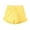 A-Yellow, variant on PINQI Kids Girls Big Kids Summer Solid Color Denim Outdoor Shorts Hot Pants Elastic Waist Ripped Casual Denim Shorts(A-Pink,7-8 Years)