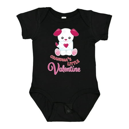 

Inktastic Grandma s Little Valentine Gift Baby Boy or Baby Girl Bodysuit