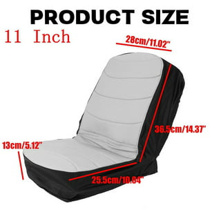 2win2buy Riding Lawn Mower Seat Cover, Heavy Duty 600D Polyester Oxford Tractor Seat Cover with Padded Cushion Surface, Durable Waterproof Seat Cover