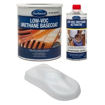 Eastwood 4:1 GM White (Code 40) 2K Basecoat and Activator Automotive Spray Paint Kit Makes 5 Sprayable Quarts